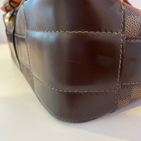 VINTAGE Louis Vuitton Bastille shoulder bag, Ebene Damier Canvas - Picture 9 of 10